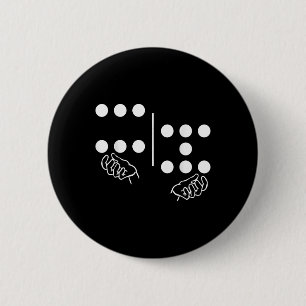 Domino Group Costumes 6-7 Matching Funny 67 Domino 6 Cm Round Badge
