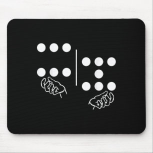 Domino Group Costumes 6-7 Matching Funny 67 Domino Mouse Pad
