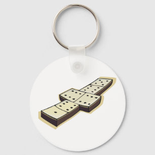 Domino Keychain