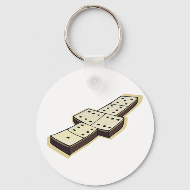 Domino Keychain (Front)