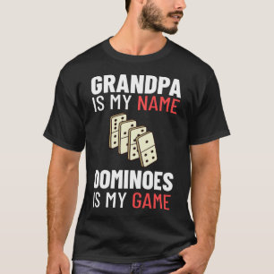 Domino Player Board Game Dominoes T-Shirt