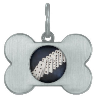 Domino Theory Pet Tag