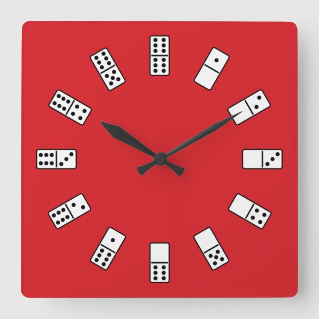 Domino Wall Clock (Front)