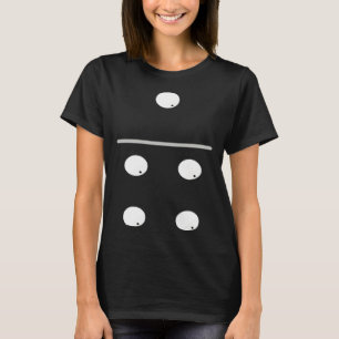 Dominoes 4 And 1, Four One Game Costume DIY T-Shirt