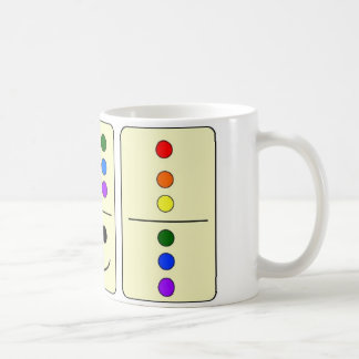 Dominoes coffee mug