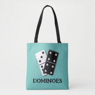 Dominoes Design Tote Bag