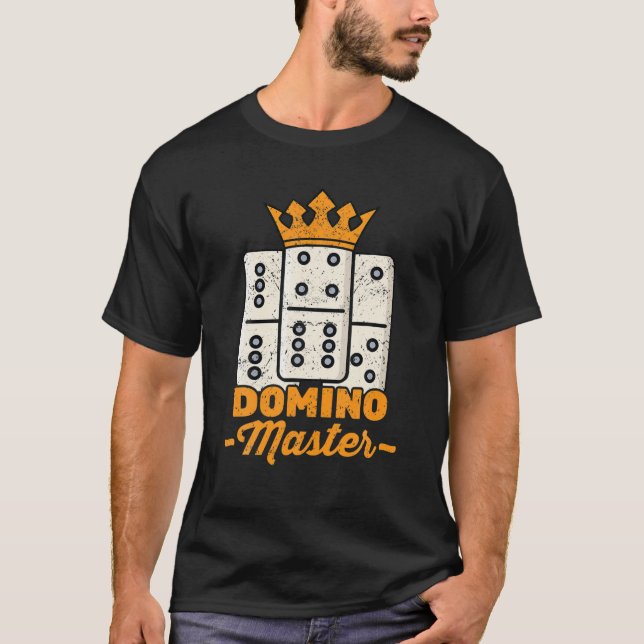 Dominoes - Domino Master - Tournament Player - Hob T-Shirt (Front)