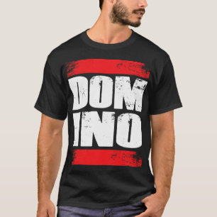 Dominoes Domino Tiles Domino Effect Board Game Tac T-Shirt