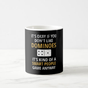 Dominoes Gift   Dominoes Player Dominoes Lovers Coffee Mug
