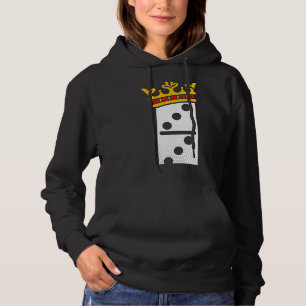 Dominoes king dominoes player gift 1 hoodie