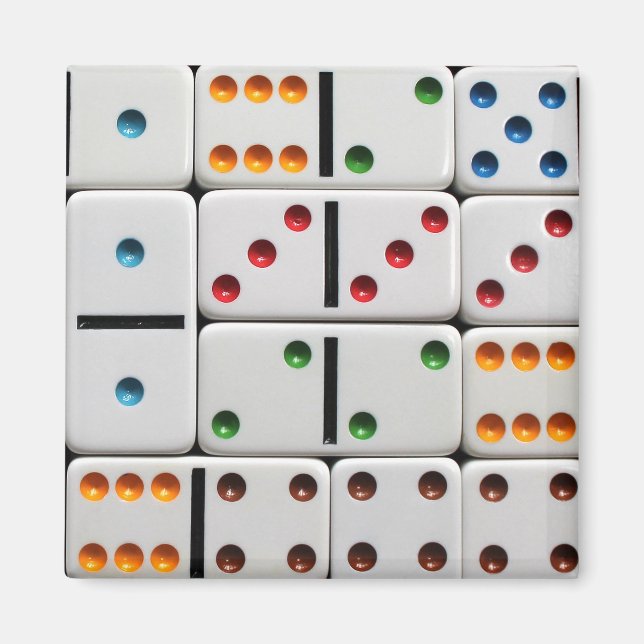 Dominoes magnet (Front)