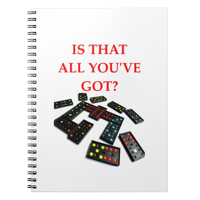 dominoes notebook (Front)