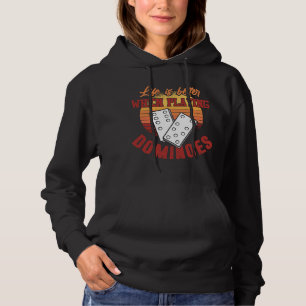 Dominoes Shirt Life is Better Game Playing Dominoe