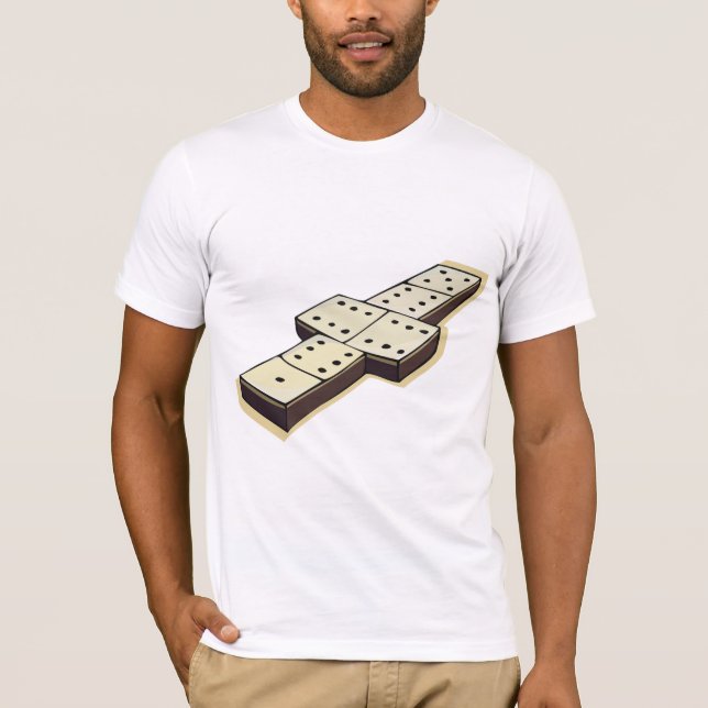 Dominos Game Mens T-Shirt (Front)