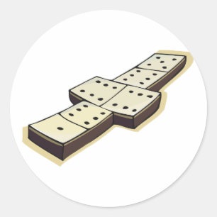 Dominos Game Stickers