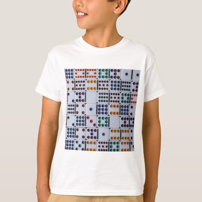 Dominos Numbers Game T-Shirt (Front)