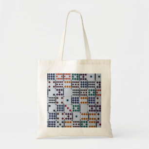 Dominos Numbers Game Tote Bag