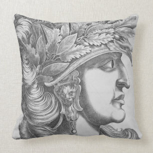 Domitian Caesar (51-96 AD), 1596 (engraving) Cushion