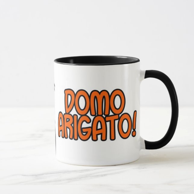 domo arigato mug (Right)