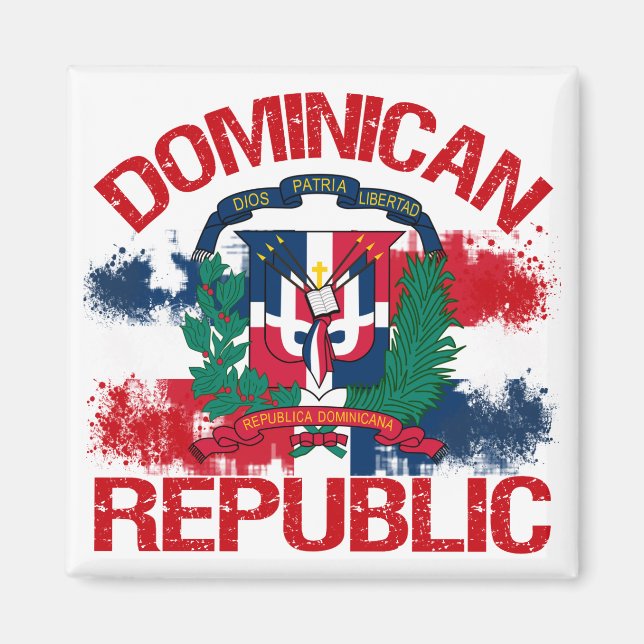 Domonican Republic Magnet (Front)