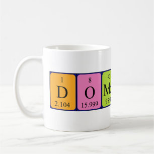 Domonkos periodic table name mug