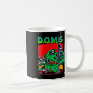 Doms Funny Muscle Gym Weightlifting Bodybuilding F Coffee Mug