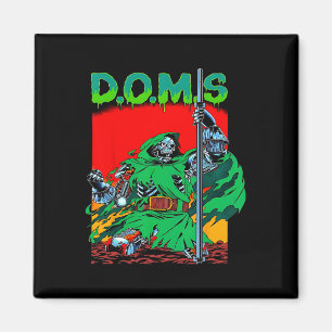 Doms Funny Muscle Gym Weightlifting Bodybuilding F Magnet