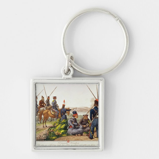 Don Cossacks in 1814 Key Ring (Front)