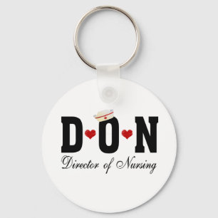 DON Director of Nursing Key Ring