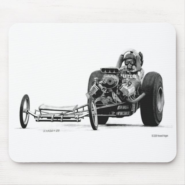 Don Garlits Mouse Pad (Front)