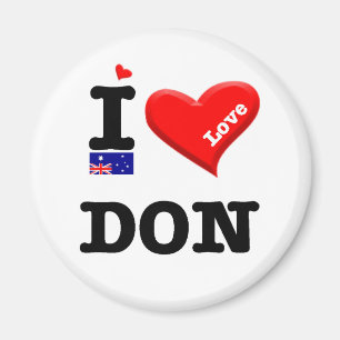 DON - I Love Magnet