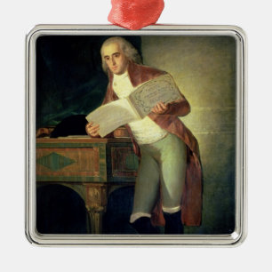 Don Jose Alvarez de Toledo y Gonzaga Metal Ornament