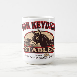 Don Keydick Stables Vintage Farm Coffee Mug