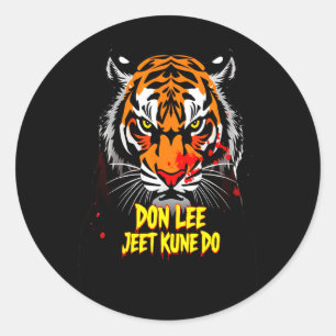 Don Lee Castillo Jeet Kune Do Jkd Mixed Martial Ar Classic Round Sticker