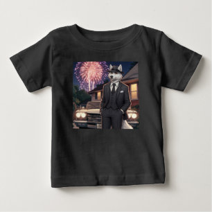 Don Lupo Canino "July 4th" Baby T-Shirt