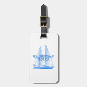 Don Pedro Island Coastal Nautical Sailing Sailor Luggage Tag