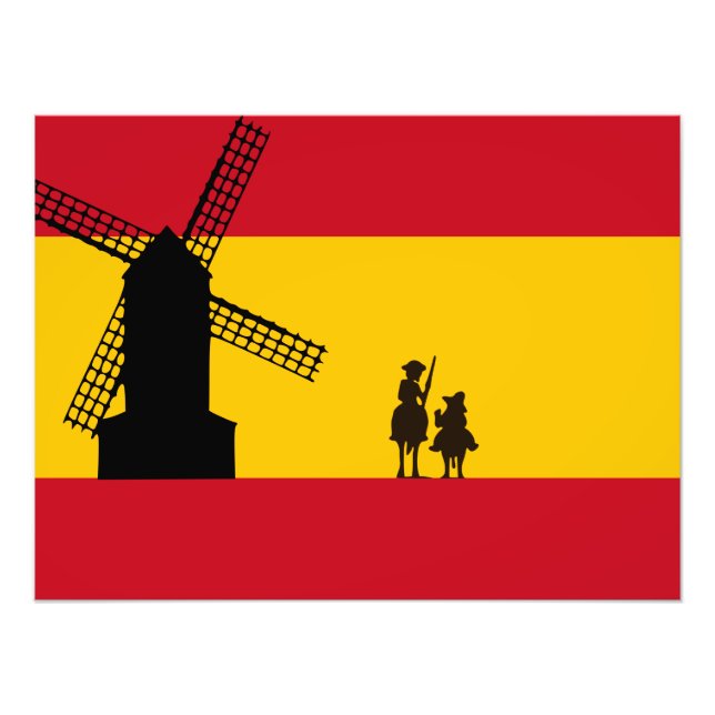 Don Quijote / Don Quixote Photo Print (Front)