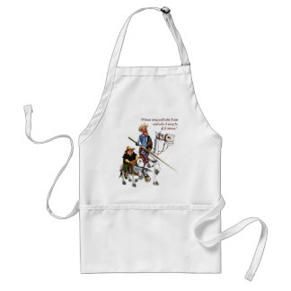 DON QUIJOTE, SANCHO, ROCINANTE y RUCIO - delantal Standard Apron
