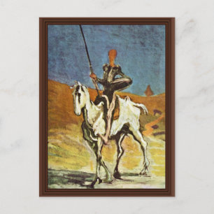 Don Quixote And Sancho Panza By Daumier Honoré (Be Postcard