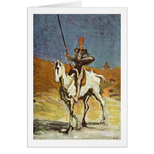 Don Quixote And Sancho Panza By Honore Daumier