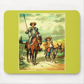 Don Quixote and Sancho Panza Mouse Pad