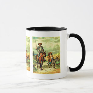 Don Quixote and Sancho Panza Mug