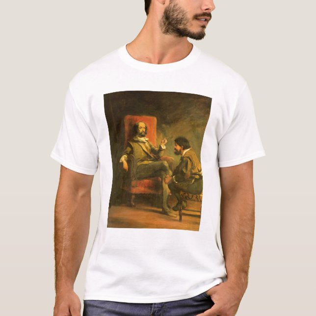 Don Quixote and Sancho Panza T-Shirt (Front)