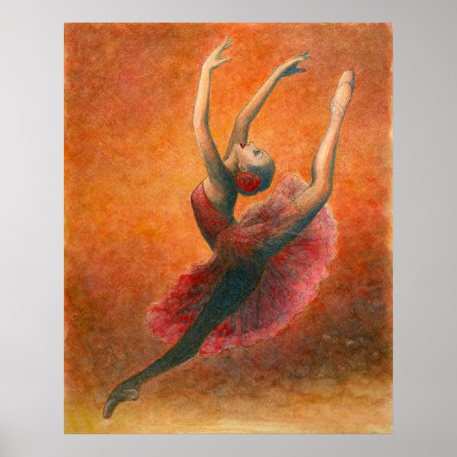 Don Quixote Ballet Art Print (Front)