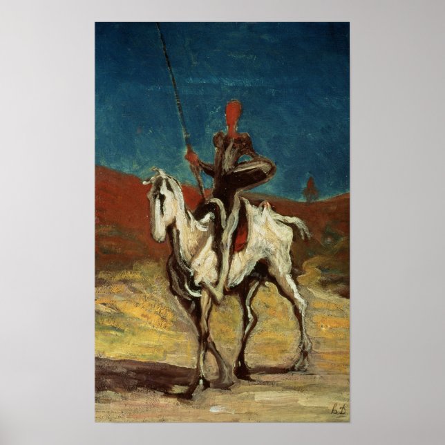 Don Quixote, c.1865-1870 Poster (Front)