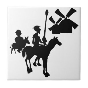Don Quixote Ceramic Tile
