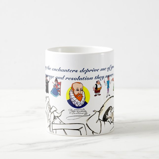 DON QUIXOTE & FRIENDS (400 Years) Coffee Mug (Center)