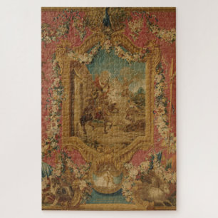 Don Quixote Guided by Folly, 18th century tapestry Jigsaw Puzzle