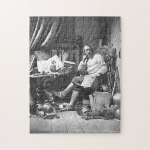 Don Quixote In his Study Jigsaw Puzzle