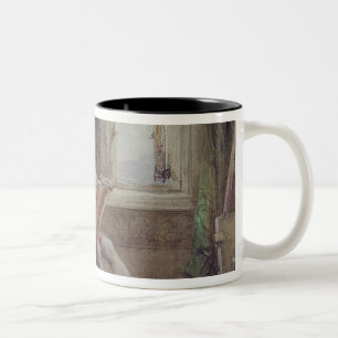 Don Quixote in his Study Two-Tone Coffee Mug